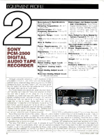 Sony PCM-2500-1989 